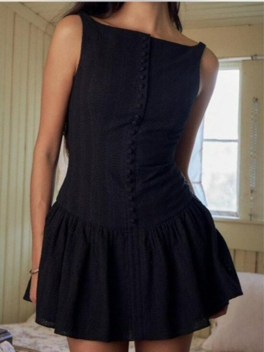 Mirror Palais - Kissing Booth Dress - Black - Size Small